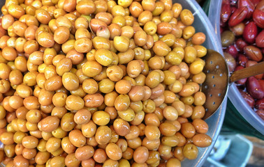 Delicious View of Vegetable Olive Food