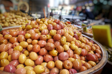 Delicious View of Vegetable Olive Food