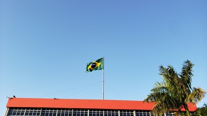 bandeira, brasil, país, nação, astiada