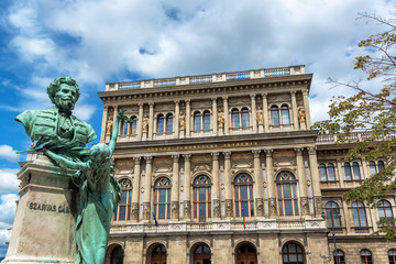 Fototapeta na wymiar Historic Architecture in Budapest, Hungary