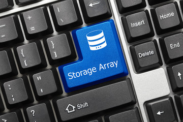 Conceptual keyboard - Storage Array (blue key)