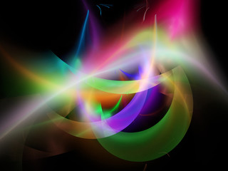 Abstract fractal background