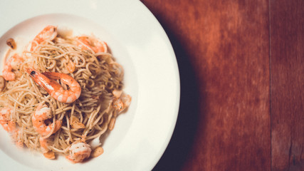 Espagueti fruti di mare