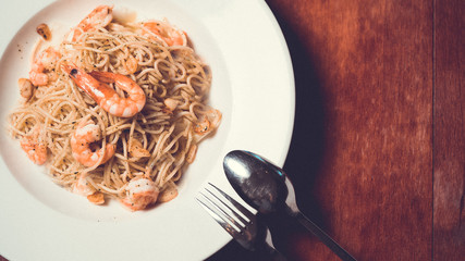 Espagueti fruti di mare