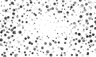 Festive round confetti background. Vector illustration for decoration of holidays, postcards, posters, websites, carnivals, children's parties, birthday and elebration.