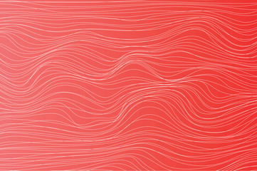 Rose red gradient wave