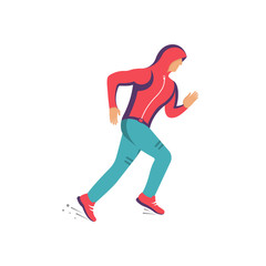 Illustration of a Runner
