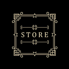 Vector Frame with Borders