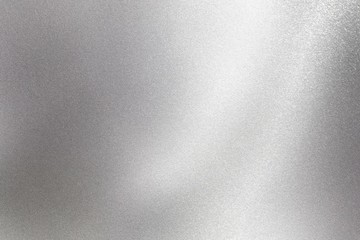 Obraz premium Scratches old silver metal sheet, abstract texture background