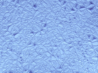 3D rendering. 3D illustration. Background in light blue tones. Pieces similar to the pieces of ice. Refreshing coolness during hot summer.