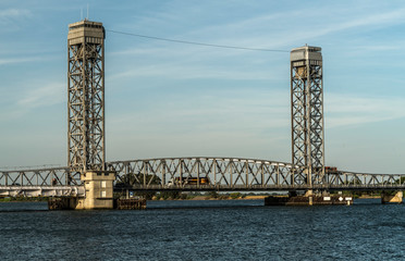 Fototapeta premium Helen Madere Memorial Bridge, Rio Vista, California