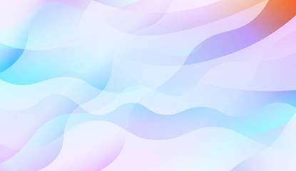 Abstract Shiny Waves, Lines. For Elegant Pattern Cover Book. Vector Illustration with Color Gradient.