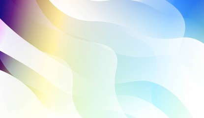 Geometric Wave Shape with Colorful Gradient Color Background Wallpaper. For Your Design Ad, Banner, Cover Page. Vector Illustration.