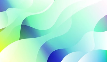 Template Background With Wave Geometric Shape. For Template Cell Phone Backgrounds. Vector Illustration with Color Gradient.