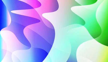 Futuristic Style With Wave Geometric Design, Shapes. For Elegant Pattern Cover Book. Vector Illustration with Color Gradient.