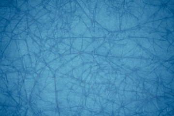 Blue crumpled paper texture