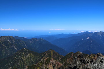 Fototapeta premium mountains and clouds