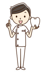 男性　歯科医　ポイント