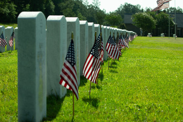 Military Cemetery Memorial Day