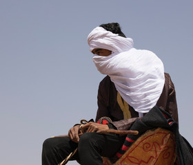 Man of the Sahara Desert in Morocco