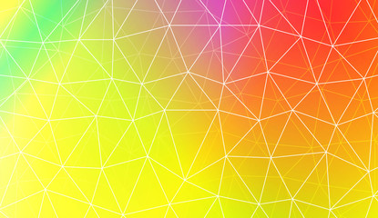 Decorative pattern with polygonal pattern with triangles style. For textures or wallpaper. Vector illustration. Creative gradient color.