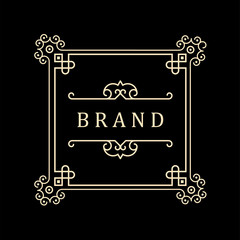 Vector Frame with Borders