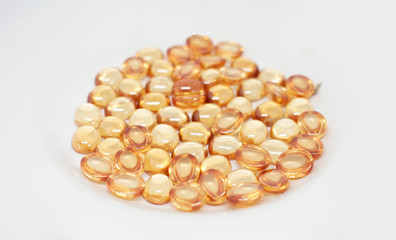 Luxury Ruby on white background