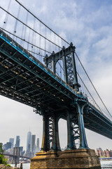 Naklejka premium Manhattan bridge 