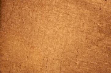 Texture of homespun linen fabric