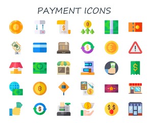 payment icon set