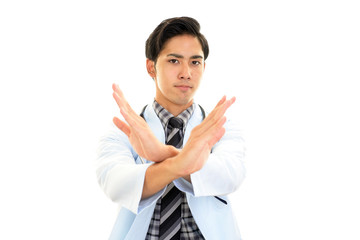 禁止の意思表示をする医師