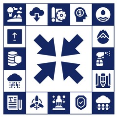 cloud icon set