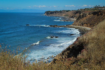 Fototapeta na wymiar Palos Verdes Peninsula, South Bay, Los Angeles County, California