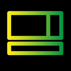 Icon business vector