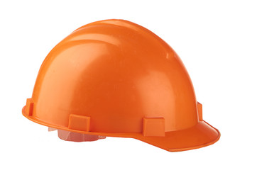 Fototapeta premium Construction orange helmet