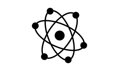 Atom icon vector , atom symbols. - Vector 