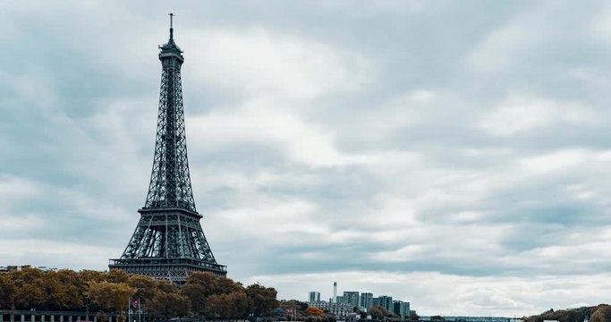 Time Lapse, La Tour Eiffel, Paris, France