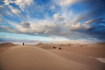 Sand dunes in California