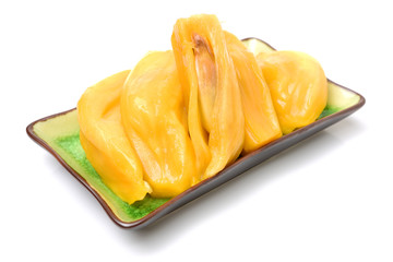 jackfruit isolated on white background
