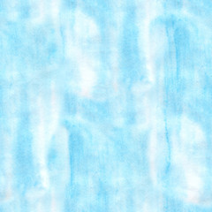abstract paint water blue sea waves watercolor seamless texture hand painted background