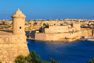 Malta, skyline of Valetta 