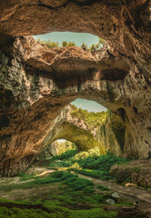 Devetashka cave in Bulgaria