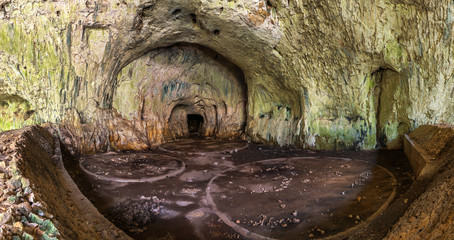 Devetashka cave in Bulgaria