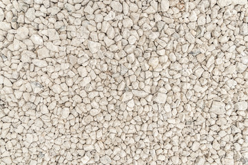 Crushed white stone background
