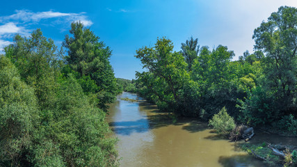 Fototapeta na wymiar Osam river in Bulgaria