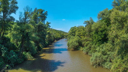 Fototapeta na wymiar Osam river in Bulgaria