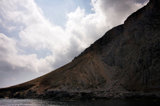 Mountain Of Marettimo Island. Egadi, Sicily, Italy