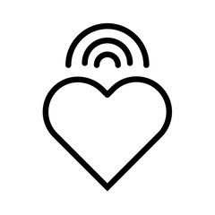 WEDDING ICON ILLUSTRATION VECTOR