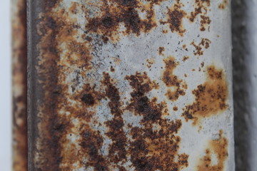 texture of rusty metal
