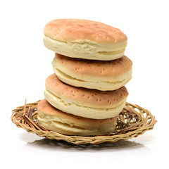 Chinese Cake on white background
